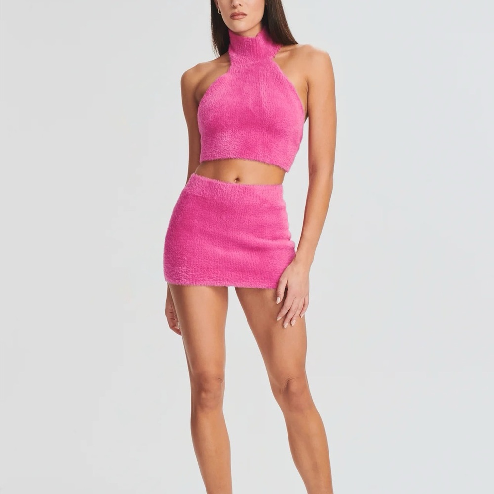 SER.O.YA CODY FUZZY MINI SKIRT